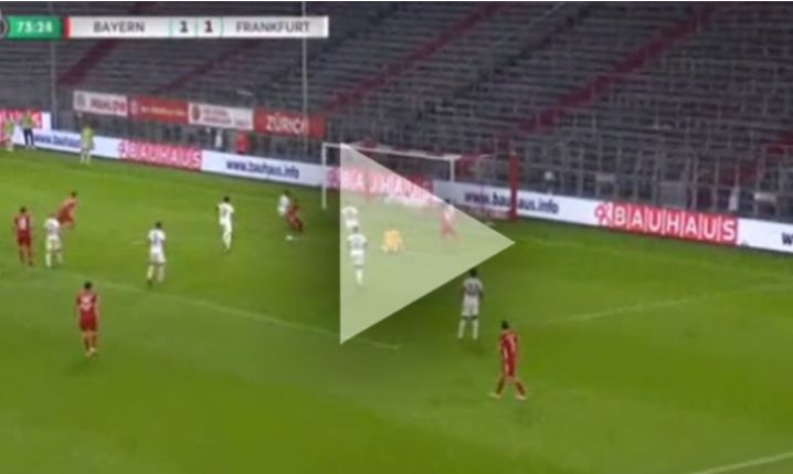 Lewandowski strzela zwycięskiego gola! 2-1  [VIDEO]